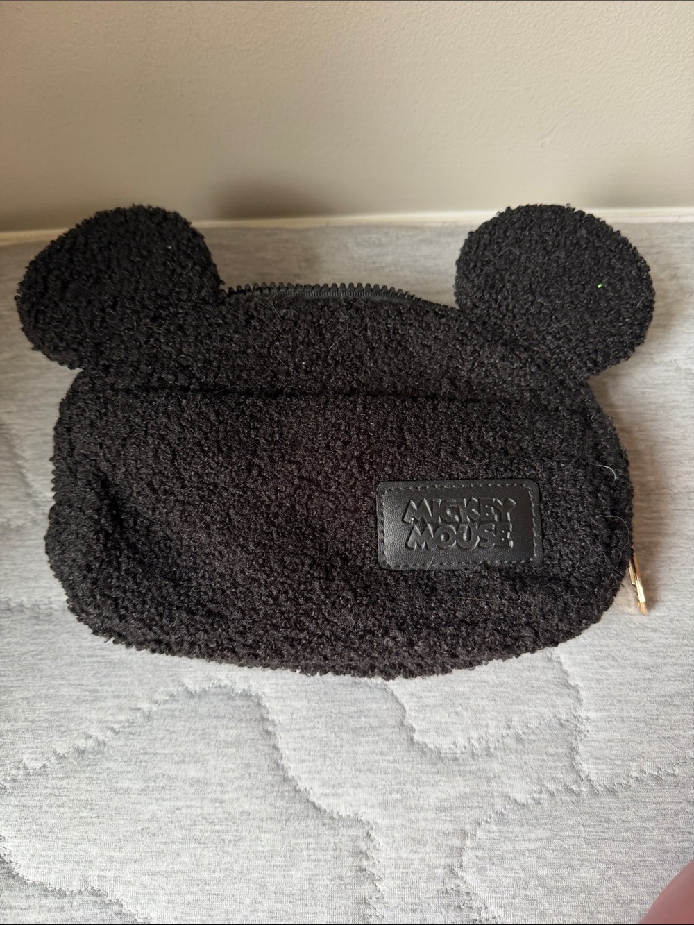 Disney Black Mickey Mouse Ear Crossbody Bag